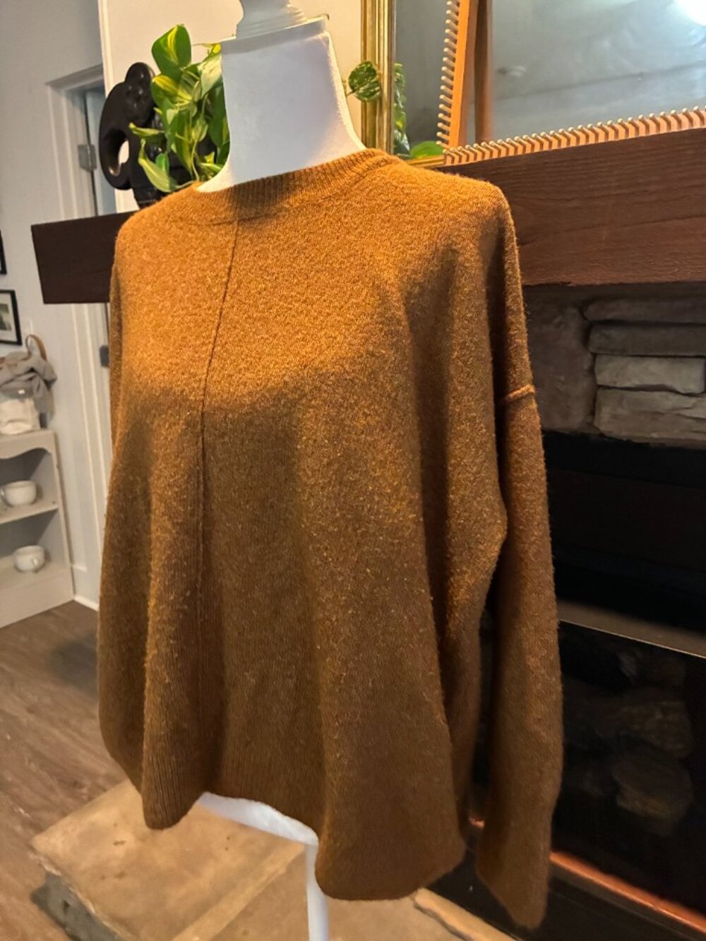 Vince Camuto Camel Colored Knit Sweater